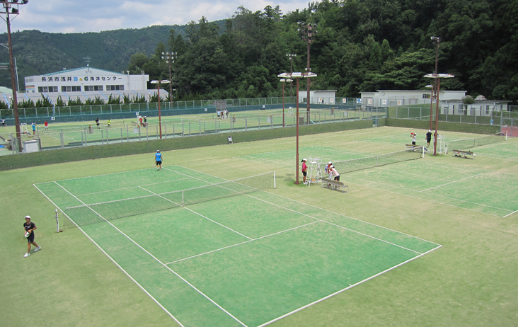 浅井文化スポーツ公園テニスコート